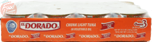 El Dorado chunk light tuna in oil, 5-ounce pull-top cans 24 pack