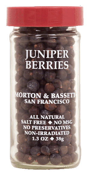 Morton & Bassett juniper berries 1.3 ounce