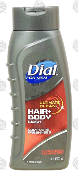 Dial For Men hair + body wash, ultimate clean 16 fluid ounce
