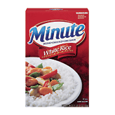 Minute white rice, cooks in 5 minutes 28 ounce