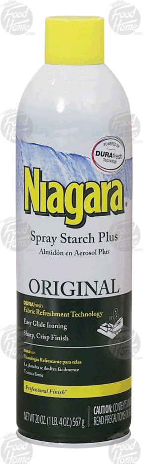 Niagara original spray starch plus, professional finish 20 ounce