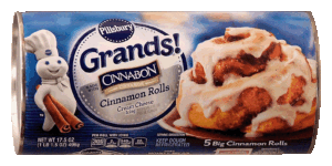 Pillsbury Grands! cinnamon rolls made with cinnabon cinnamon and cream cheese icing 17.5 ounce