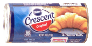 Pillsbury Dinner Rolls crescent quick original 4 ct 4 ounce