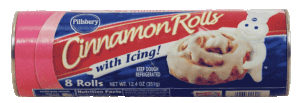 Pillsbury Cinnamon Rolls made with cinnabon cinnamon with icing 12.4 ounce