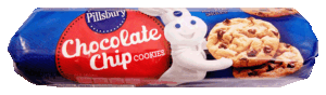 Pillsbury chocolate chip cookie dough 16.5 ounce