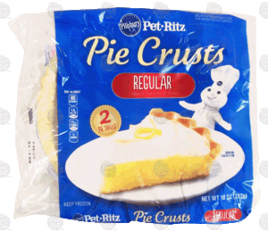 Pillsbury Pet-ritz pie crusts in 9-inch pans, ready to fill, 2-count 10 ounce