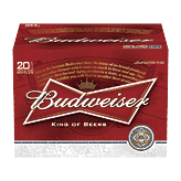 Budweiser Beer 12 Oz Stock & St. Louis Cardinals 20 pack