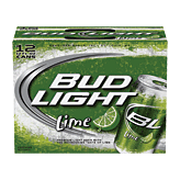 Bud Light premium light beer with the refreshing taste of lime, 12 12-fl. oz. cans 12 pack