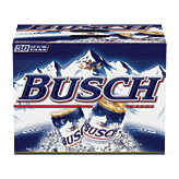 Busch Beer 12 Oz 30 pack
