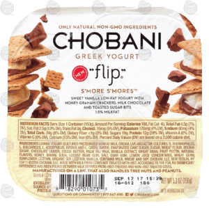 Chobani S'more S'mores green yogurt 5.3 ounce
