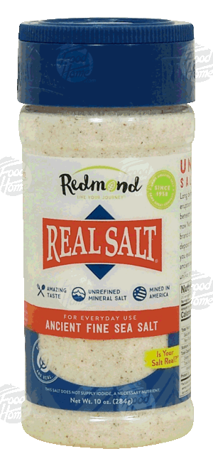 Redmond sea salt, ancient fine 10 ounce
