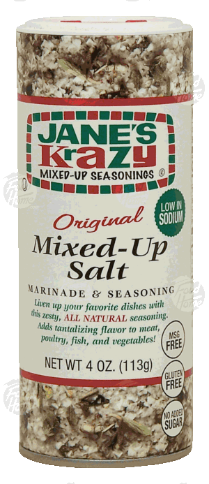 Janes Krazy mixed-up salt marinade & seasoning 4 ounce