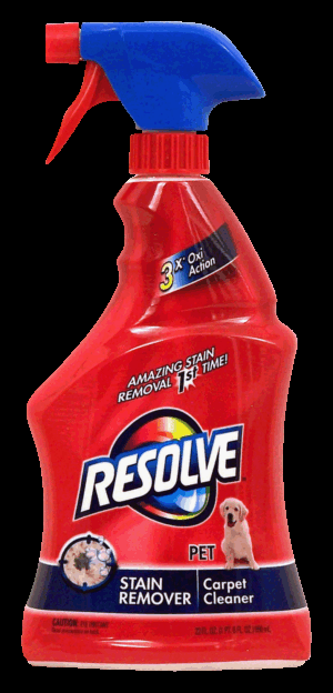 Resolve stain remover, carpet cleaner, 3x oxi action 22 fluid ounce