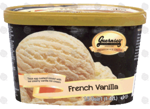 Guernsey french vanilla ice cream 1.5 quart
