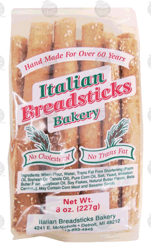 Italian Breadsticks Bakery breadsticks 8 ounce