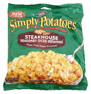 Simply Potatoes steakhouse seasoned diced potatoes 20 ounce