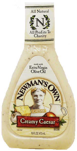 Newman's Own creamy caesar dressing 16 ounce