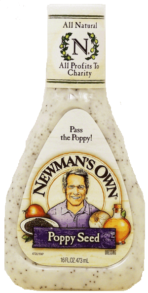 Newman's Own poppy seed salad dressing 16 fluid ounce