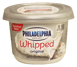 Philadelphia original, whipped cream cheese spread 8 ounce
