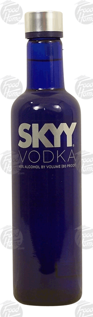 Skyy vodka, 40% alc. by vol. 375 milliliter