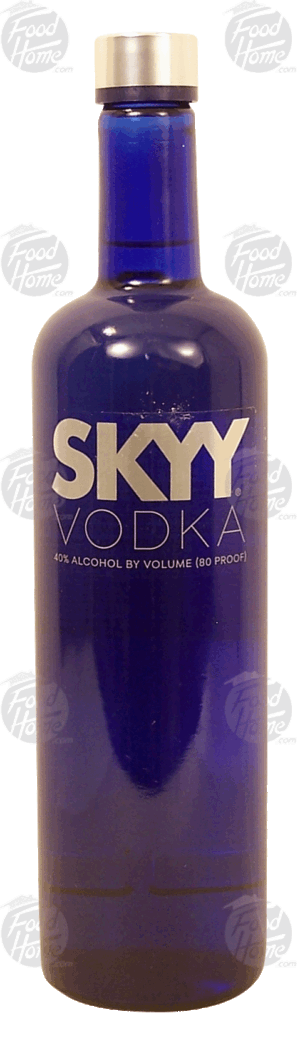 Skyy vodka, 40% alc. by vol. 750 milliliter