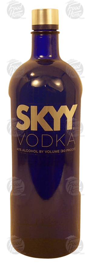 Skyy vodka, 40% alc. by vol. 1.75