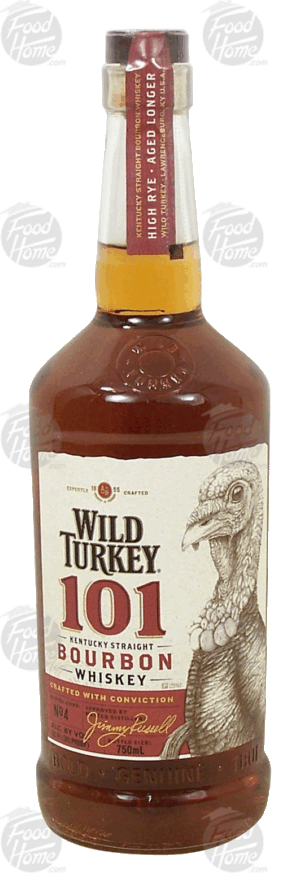 Wild Turkey 101 kentucky straight bourbon whiskey, 50.5% alc. by vol. 750 milliliter