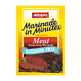 Adolph's Marinade In Minutes original meat tenderizing marinade, sodium free 1 ounce