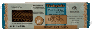 Tinkyada Pasta Joy Ready lasagne brown rice pasta with rice bran 10 ounce