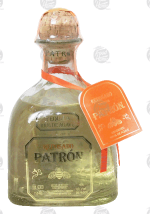 Patron Reposado tequila, 100% agave, 40% alc. by vol. 750 milliliter