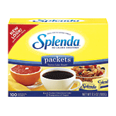 Splenda no calorie sweetener, 100 individual packets, made from sugar, tastes like sugar 3.5 ounce