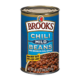 Brooks mild chili beans in chili sauce 40 ounce