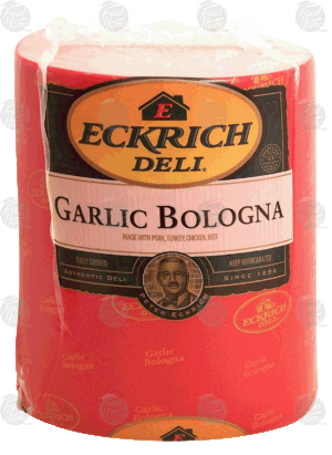 Eckrich garlic bologna, price per pound 0.5 pound