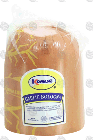 Kowalski garlic bologna, price per pound 0.5 pound