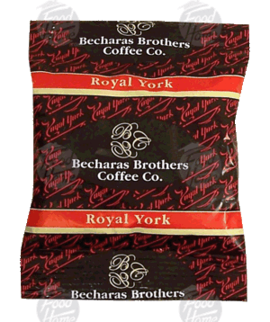 Becharas Brothers Coffee Co. Royal York ground coffee for one pot 2 ounce