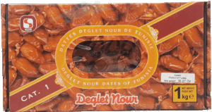 Slim deglet nour conditionnees dates 1 kilogram