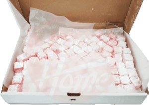 Master Delight Lokoum rose turkish delight soft candy in bulk box 10 pound