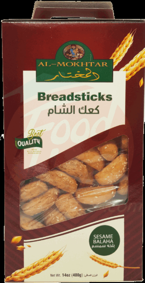 Al Mokhtar sesame balaha breadsticks 14 ounce