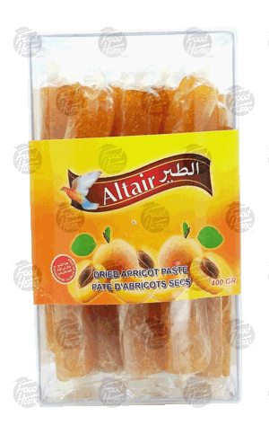 Altair dried apricot paste round candy pieces 400 gram