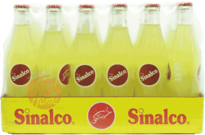Sinalco lemon soft drink, 300-ml glass bottles 24 pack