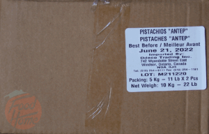 Besler can gida pistachios in shell, 2 pack