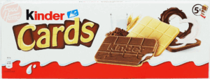 Kinder Cards choclate wafer bisquits 128 gram