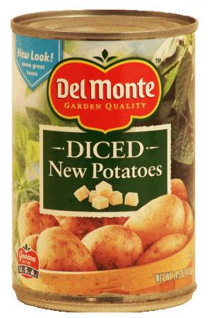 Del Monte New Potatoes Diced 14.5 ounce