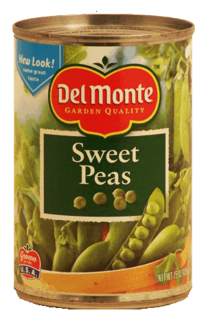 Del Monte Peas Sweet 15 ounce