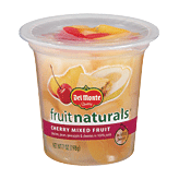 Del Monte fruit naturals cherry mixed fruit in extra light syrup 7 ounce