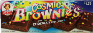 Little Debbie cosmic Brownies w/chocolate chip candies 12 ct 13.1 ounce