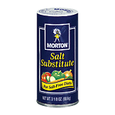 Morton salt substitute for salt-free diets 88.6 gram