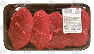 Holiday Market beef chuck tender steaks, price per pound 1 pound