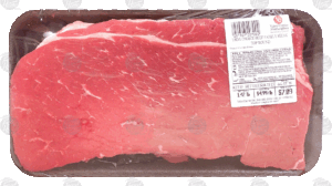 Holiday Market beef family steak, top round, price per pound 1 pound