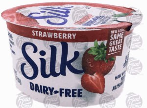 Silk strawberry dairy-free yogurt alternative 5.3 ounce